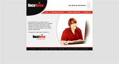 Desktop Screenshot of docuvoice.com
